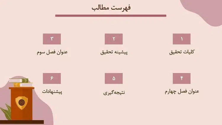 قالب پاورپوینت پایان نامه حقوق اساسی - تصویر 3